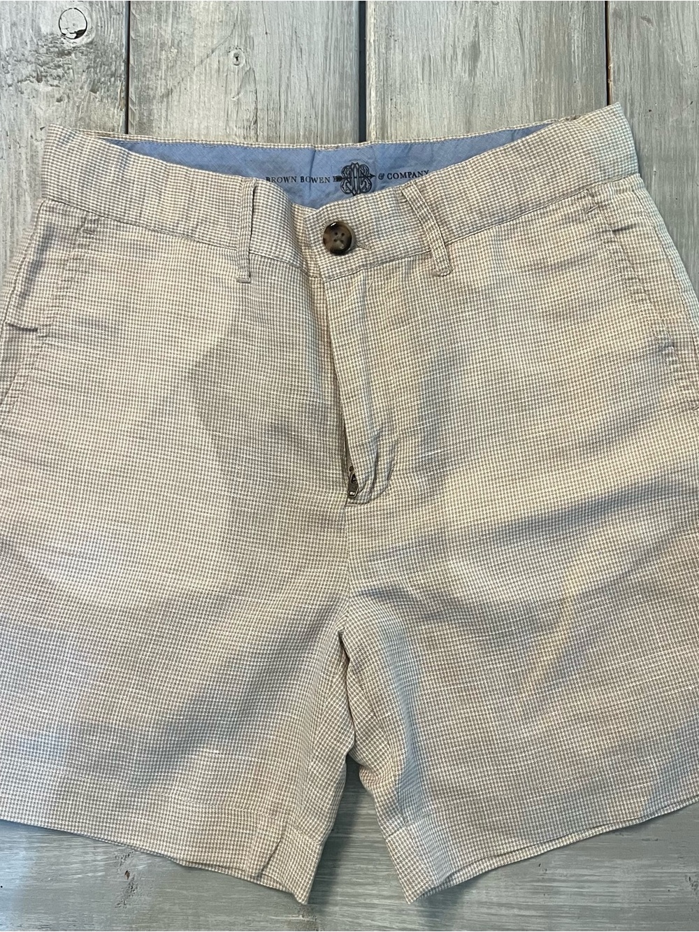 Boys Brown Bowen and Co size 12 shorts